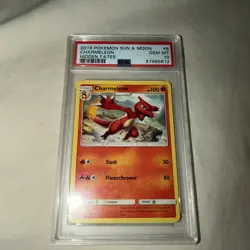 PSA 10 Charmeleon 8/68 - Sun & Moon Hidden Fates Pokemon - Image 1