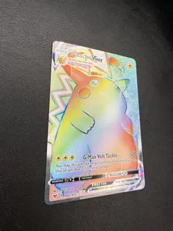 Pokemon Pikachu VMAX 188/185 Vivid Voltage 2020 Secret Rainbow Rare - Image 2