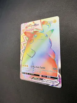 Pokemon Pikachu VMAX 188/185 Vivid Voltage 2020 Secret Rainbow Rare - Image 3