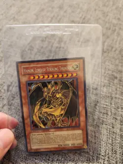 NM Hamon, Lord of Striking Thunder CT03-EN006 Yugioh Secret Rare Limited Edition - Image 1