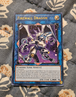 Firewall Dragon - Rare - MGED-EN141 (Purple Alternate Art) - Yugioh - Image 1