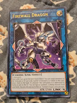 Firewall Dragon - Rare - MGED-EN141 (Purple Alternate Art) - Yugioh - Image 3