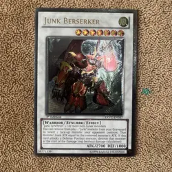 Junk Berserker EXVC-EN037 Ultimate Rare 1st Edition YuGiOh! NM EURO - Image 1