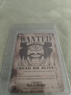 Gol.D.Roger OP09-118 SP Wanted Poster Carrying On His Will OP-13 One Piece TCG - Image 1