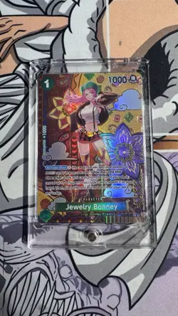 Bandai One Piece Jewelry Bonney Character SP ST02-007 Holo 1000 Power - Image 1