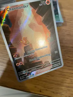 Charmander (168/165) S&V 151 Illustration Rare Pokemon Card! FAST & FREE P&P! - Image 3