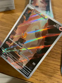 Charmander (168/165) S&V 151 Illustration Rare Pokemon Card! FAST & FREE P&P! - Image 4