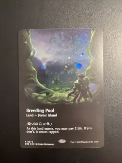 Breeding Pool 373 [Galaxy Foil] Borderless - Edge of Eternities MTG Eng EOE NM - Image 1