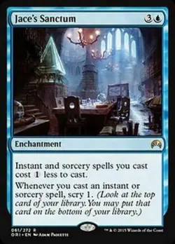 1x JACE'S SANCTUM - Origins/Commander - MTG - NM - Magic the Gathering - Image 1