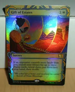 1x FOIL GIFT OF ESTATES - Strixhaven Mystical Archive - MTG Magic the Gathering - Image 1