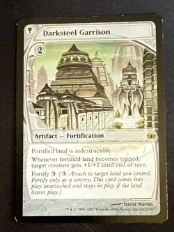 1x Darksteel Garrison (167) Future Sight MP MTG Magic the Gathering x1 MKE - Image 1