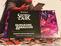 Secret Lair x Dungeons & Dragons - Shadows over Baldur's Gate Foil Set - Sealed - Image 1