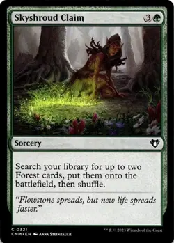 Skyshroud Claim Commander Masters Regular - Image 1