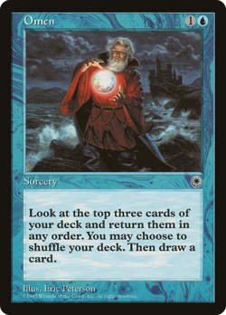OMEN ~mtg NM Portal Common x1 - Image 1
