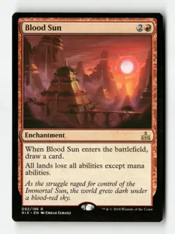 Blood Sun - #92 - Non Foil - MTG - Near Mint - Image 1