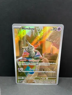 Pokemon Mimikyu - SVP075 - SVP Black Star Promos SV Black Star - Image 1