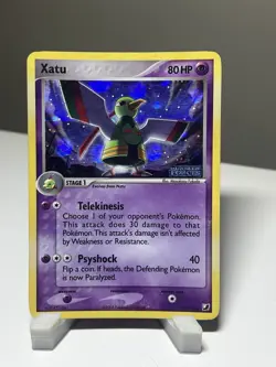 2005 Pokemon EX Unseen Forces Xatu Reverse Holo #49/115 - Image 1