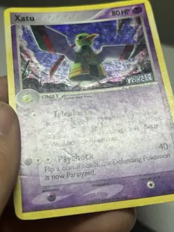 2005 Pokemon EX Unseen Forces Xatu Reverse Holo #49/115 - Image 3