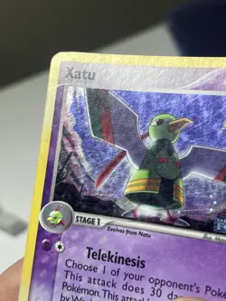 2005 Pokemon EX Unseen Forces Xatu Reverse Holo #49/115 - Image 5