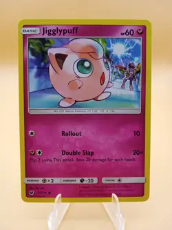 2017 Pokemon Crimson Invasion Jigglypuff #71 Extremely LP - Image 1