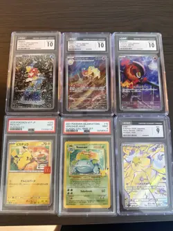 Pokemon Slabs Bundle - Lot of 6 (CGC + PSA) - Image 1