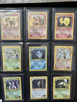 100% Complete Pokemon Gym Challenge Set (1-132) Vintage Pokemon Cards - Image 1
