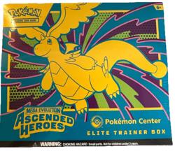 Pokemon TCG Ascended Heroes Pokemon Center Elite Trainer Box ETB - New - Sealed - Image 1