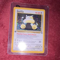 Pokemon Snorlax 1st Edition Holo Rare Jungle 11/64 - Image 1