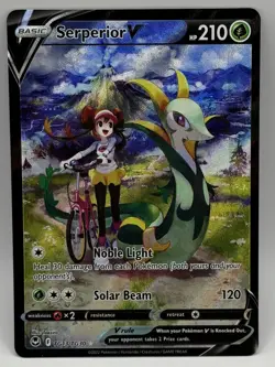 Pokemon Serperior V Silver Tempest Trainer Gallery TG13/TG30 - Image 1