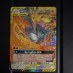 Pokemon Moltres & Zapdos & Articuno GX 44/68 Hidden Fates Ultra Rare Holo Basic… - Image 1