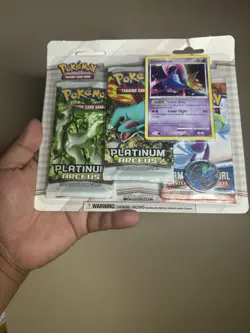 Pokemon TCG 2009 Platinum Arceus/Mysterious Treasures 3 Pack Blister Sealed - Image 3