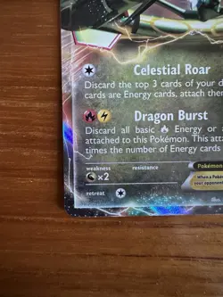 Pokemon Rayquaza EX Ultra Rare Holo 85/124 Dragons Exalted 170 HP 60x Attack - Image 5