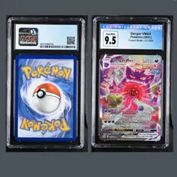 2021 Pokemon Fusion Strike 271/264 SECRET RARE ALT ART Gengar VMAX CGC 9.5 = 10 - Image 1
