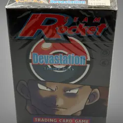 Pokemon Team Rocket Devastation Theme Deck Factory Sealed WOTC Vintage TCG - Image 2