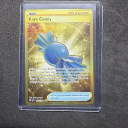 Rare Candy 256/198 SV01: Scarlet & Violet Base Set Holo Hyper Rare Pokemon TCG - Image 1