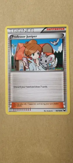 Professor Juniper - Pokemon TCG - LP - Uncommon - Dark Explorers - 98/108 - Image 1