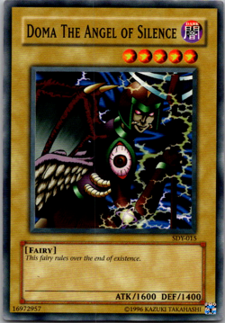 Yu-Gi-Oh! Doma The Angel of Silence SDY-015 Unlimited Common Starter Deck: Yugi - Image 1