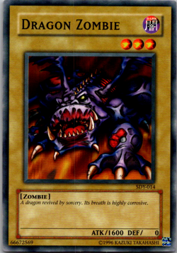 Yu-Gi-Oh! Dragon Zombie SDY-014 Unlimited Common Starter Deck: Yugi - Image 1
