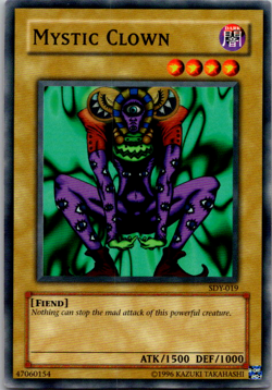 Yu-Gi-Oh! Mystic Clown SDY-019 Unlimited Common Starter Deck: Yugi - Image 1