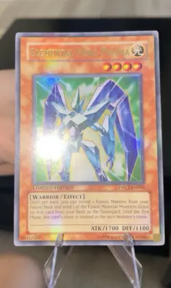 Yugioh Elemental Hero Prisma Limited Edition Ultra Rare DPCT-EN002- W/HOLO BLEED - Image 3