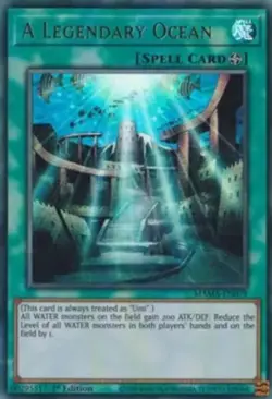 A Legendary Ocean - MAMA-EN079 - Ultra Rare - 1st Edition Near Mint Yugioh Card - Image 1