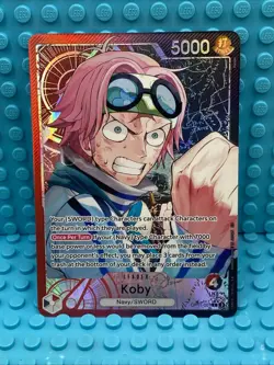 One Piece Koby Leader OP11-001 Alternate Art - Image 1