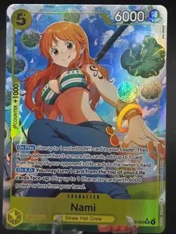 One Piece Card Game EB03 Heroines Edition Nami SR Alt Art EB03-053 English NM - Image 1