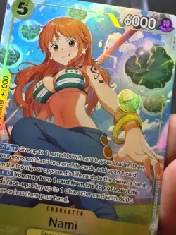 One Piece Card Game EB03 Heroines Edition Nami SR Alt Art EB03-053 English NM - Image 3