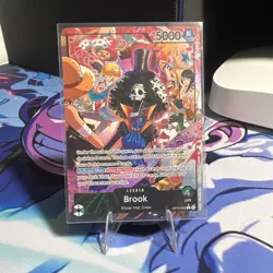 OP15-022 Brook Alt Art Leader Adventure on Kami’s Island One Piece TCG English - Image 1