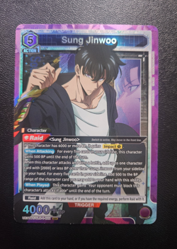 Solo Leveling Union Arena Sung Jinwoo (SR) UE17BT / SLG-1-021 2026 NM-MT - Image 1