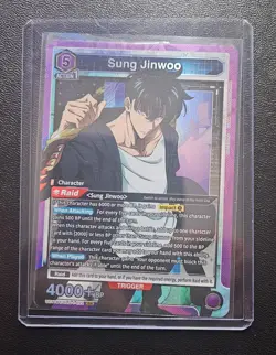 Solo Leveling Union Arena Sung Jinwoo (SR) UE17BT / SLG-1-021 2026 NM-MT - Image 3
