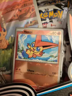 New Pokemon TCG Black Bolt White Flare Unova Victini Illustration Collection Box - Image 4