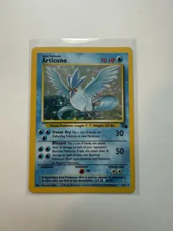 Pokemon TCG Articuno #2/62 Fossil Holo NM Condition - Image 1
