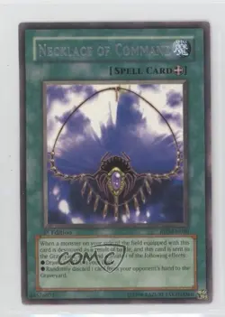 Necklace of Command (Rare) 1st Ed. YuGiOh Rise Destiny #RDS-EN040 2004 - Image 1